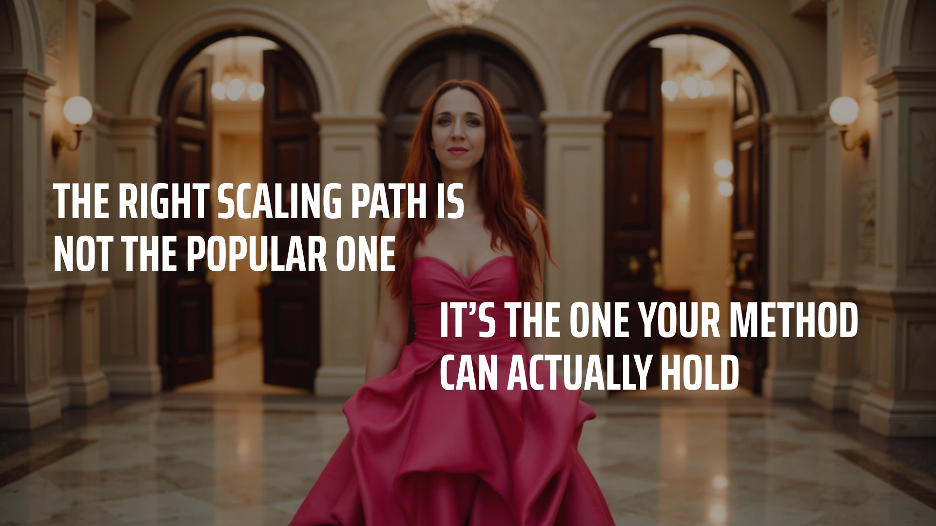 How to choose the right way to scale your business — editorial portrait by Tereza Škraňka