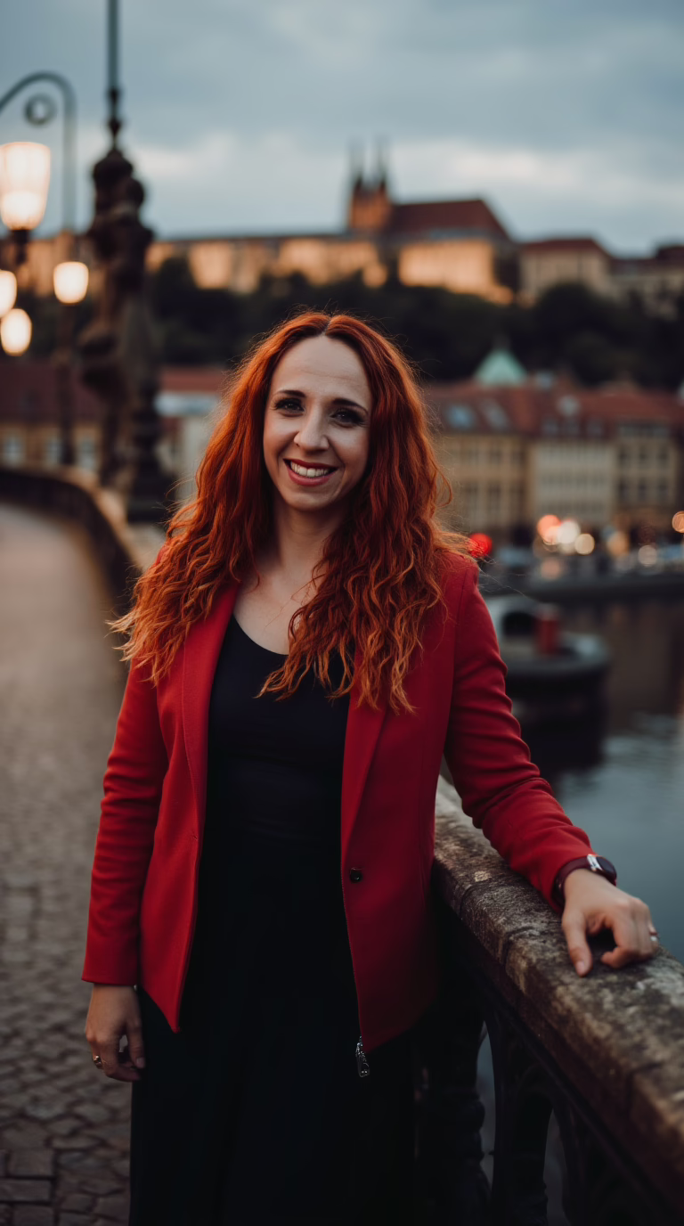Tereza Škraňka — brand rebuild in Prague