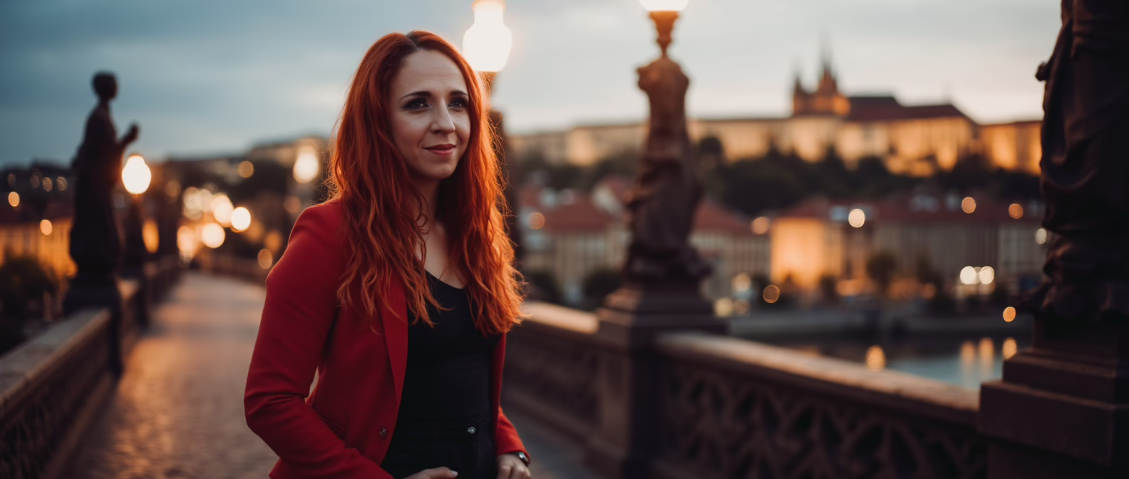 Personal brand makeover session in Prague — behind the scenes